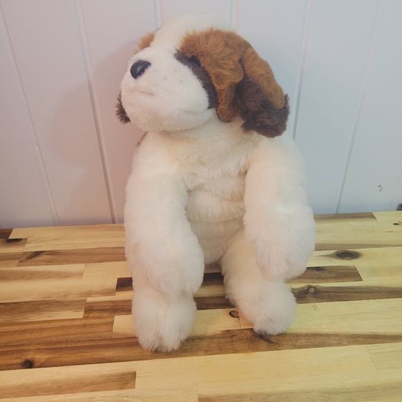 FAO Schwarz St Bernard Dog Plush 22 Inch Stuffed Animal Toy Collectible Plush - Picture 5 of 10